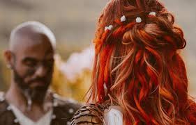 viking wedding hairstyles that stand