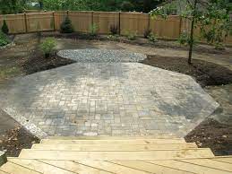 Octagon Paver Patio Paver Patio