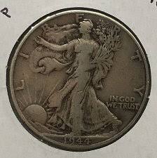 1944 Walking Liberty Half Dollar Coin Value Prices Photos