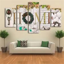 pattern print canvas wall art picture