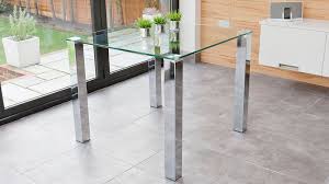small square glass kitchen table