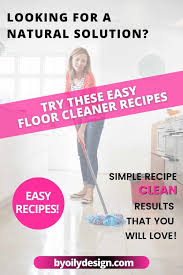 how to make homemade floor cleaners