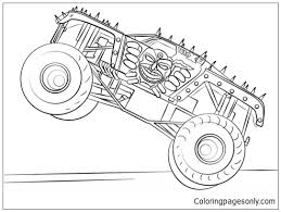 These monster truck coloring pages are perfect for a llama party or llama activities! Max D Monster Truck Coloring Pages Transport Coloring Pages Coloring Pages For Kids And Adults
