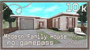 bloxburg build modern 10k family