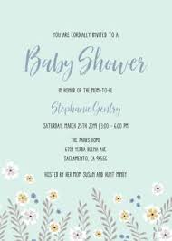 Baby Boy Shower Invitation Templates