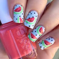 21 cute watermelon nail ideas stayglam