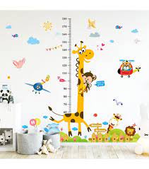 Giraffe Height Wall Sticker
