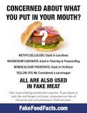 What chemicals are in veggie burgers?