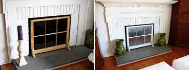 20 Ideas To Diy Your Own Fireplace Screen