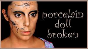 porcelain doll broken fx makeup