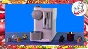 nespresso lattissima one coffee machine