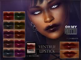 my goth ventrue lipstick