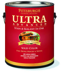 Pittsburgh Paints Stains Ultra Advanced Solid Color Wood