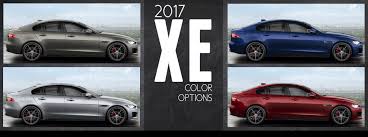 2017 Jaguar Xe Exterior Color Options