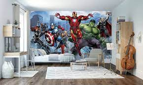 Superhero Wallpaper Mural Custom Made