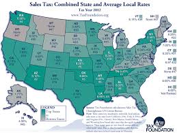 State And Local Sales Taxes In 2012 Tax Foundation