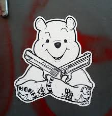Gangsta teddy bear drawing at getdrawings. 1zwo3 On Twitter Streetart Bonn 1zwo3 Pasteup Winnie Pooh Gangster September 2015 Http T Co Vxb5ltgqls