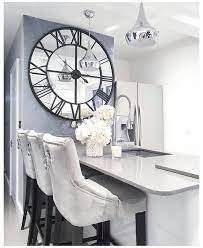 Extra Large Mirrored Wall Clock Mirror