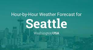 Hourly forecast for Seattle, Washington ...