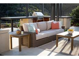 Sunset West Coronado As Pictured Wicker 2 To 3 Person Cushion Conversation Patio Lounge Set Crndoqcklngset2