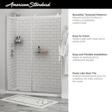 Alcove Shower Wall With Corner Shelf