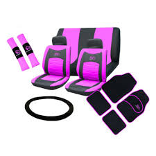 Pink Seat Cover Set By Auto Choice