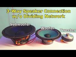 Dual 1 dual 2 dual 4. How To Wire 3 Way Speaker W O Dividing Network Tweeter Woofer Subwoofer Wiring Setup Youtube