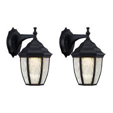 outdoor led wall lantern sconce