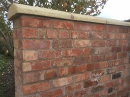 Reclaimed Wirecut Brick Garden Wall