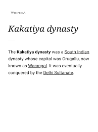 Kakatiya Dynasty - Wikipedia | PDF | Sikhism | Jainism