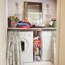 Banclothing sewing curtains hide washer dryer. Ideas For Hiding The Washer And Dryer Driven By Decor