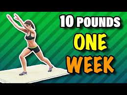 lose 10 pounds in one week 7 day
