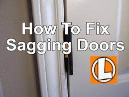 How To Fix Sagging Doors Easily Align