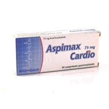 Aspenter 75 mg este un medicament ce aparţine categoriei numite antiagregante plachetare, antitrombotice. Aspimax Cardio 75 Mg Comprimate Comprimate 40buc