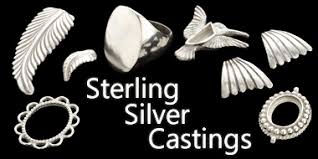 turquoise sterling silver castings