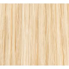 Material of the clipped extensions : Lightest Blonde Hair Extensions 60 Clip In Hair Lush Hair Extensions