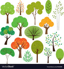 trees clipart royalty free vector image