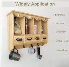 Wood Wall Cabinet Kitchen Wall Mounted