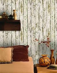 Grendel White Faux Weathered Wood