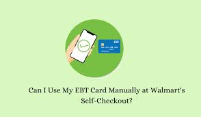 can i use my ebt card manually at