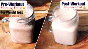 pre post workout drink recipe how