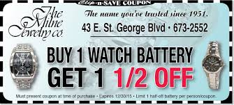 watch battery replacement coupon st