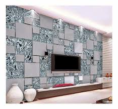 non woven tv unit wallpaper