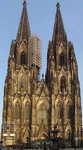 Image result for 1880 - The Cologne Cathedral in Cologne, Germany was completed after 632 years of rebuilding.