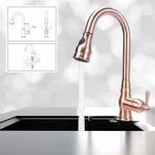 bernice copper kitchen faucet