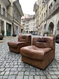 modular sofa from de sede set of 2 for