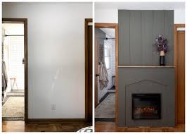 Diy Board And Batten Fireplace Bright