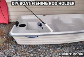 Make this pvc fishing rod holder to fish from the bank! Diy Boat Fishing Rod Holder Insourcelife