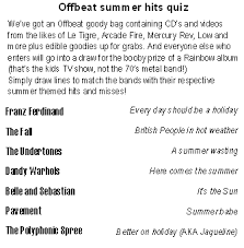 If you know, you know. Offbeat Quiz Archive