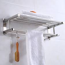 After you've found the right bath linens, keep them fresh by hanging them up to dry. Bathroom Towel Holder Stainless Steel Wall Mounted Towel Rack Wall Shelf Shopee Singapore